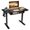 48 Inch Standing Desk with Keyboard Tray