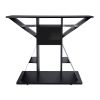 Hub-Atlantic Phoenix Media Stand Entertainment Center for TV, Audio Video Components, Stereo Equipment, Gaming Consoles, Streaming Devices, Black