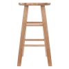 Element Counter Stools; 2-Pc Set; Natural