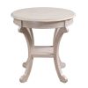 Vermont Accent Table, Antique Cream