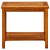 Coffee Table 19.7"x13.8"x17.7" Solid Acacia Wood