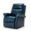 Landis Navy Blue Traditional Lift Chair