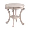 Vermont Accent Table, Antique Cream