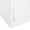 Office Cabinet White 35.4"x15.7"x70.9" Steel