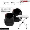 5Core Portable Piano Keyboard Music X-Style Adjustable Padded Stool Chair Seat Bench White KBB 02 WH