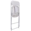 5-Pack Lightweight Plastic Folding Chair;  Double Braced;  400-Pound Capacity;  Indoor Outdoor