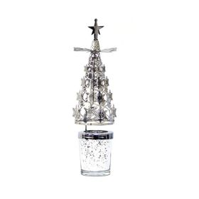 Creative Christmas Gift Aromatherapy Cone (Option: Silver Snowflake Star Cup)