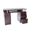 15mm MDF Portable 1pc Door Computer Desk with 3pcs Drawers  XH