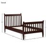 Platform Bed Frame Mattress Foundation with Wood Slat Support, Twin