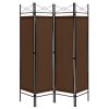 6 Feet 4-Panel Folding Freestanding Room Divider