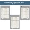 4 Panel Freestanding Folding Hinged Room Divider