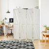 4 Panels Folding Wooden Room Divider