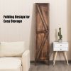 4 Panels Folding Wooden Room Divider