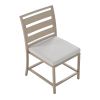 Outdoor four-person dining table and chairs are suitable for courtyards, balconies, lawns